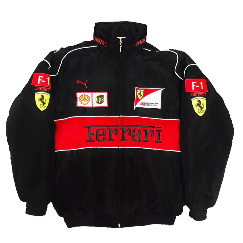 Black Ferrari Jacket