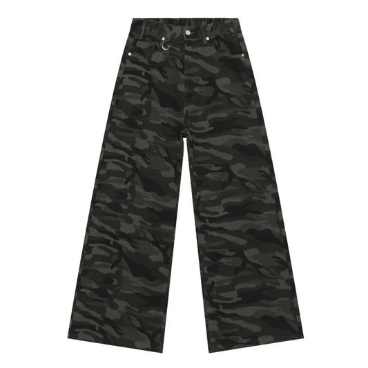 Camo 'Black' Baggy Pants