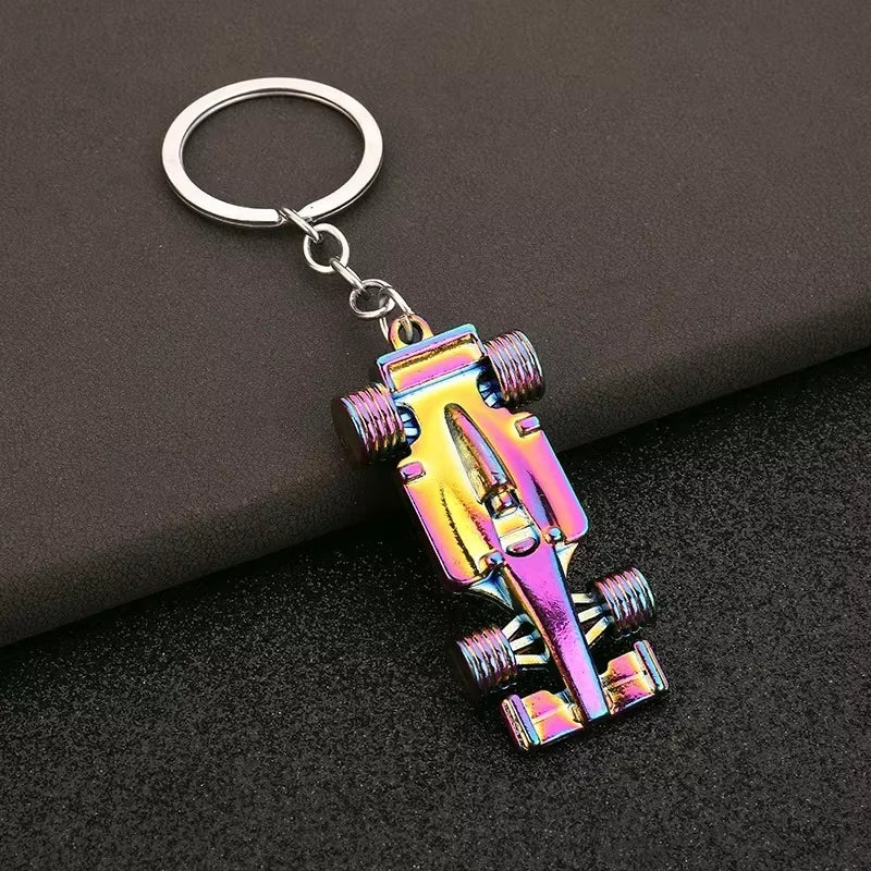 Formula 1 Racing Car Keychain