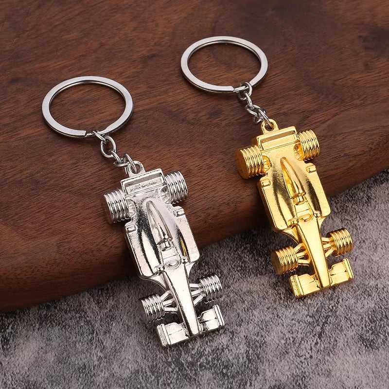 Formula 1 Racing Car Keychain