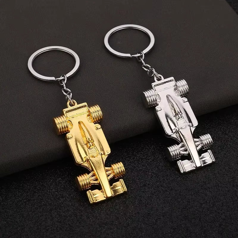 Formula 1 Racing Car Keychain